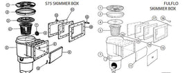 Waterco S75 / Supa Skimmer Escutcheon Kit