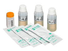 Load image into Gallery viewer, Henden Probe Calibration Kit (HWQH) Includes Calibration Solutions, 3 x pH, 1 x ORP and 1 x TDS