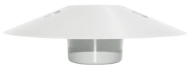 Aussie Gold High Dome Main Drain Cover - White