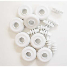 Load image into Gallery viewer, Aussie Gold Vacuum Head Wheel &amp; Axle Set