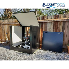 Acoustic Box Soundproof Pump & Filter Cover/Enclosure (Backless) - 1100Mm Wide Boxes