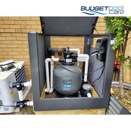 Acoustic Box Soundproof Pump & Filter Cover/Enclosure (Backless) - 1100Mm Wide Boxes