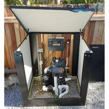 Load image into Gallery viewer, Acoustic Box Soundproof Pump &amp; Filter Cover/Enclosure (Backless) - 1650Mm Wide Boxes