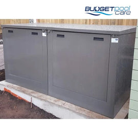 Acoustic Box Soundproof Pump & Filter Cover/Enclosure (Backless) - 2218Mm Wide Boxes