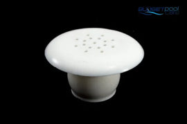 AIR INJECTOR P'MOUNT 25MM WHITE - Budget Pool Care