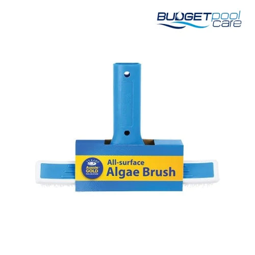 ALGAE BRUSH A/GOLD 10" ALL SURFACE - Budget Pool Care
