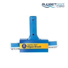 Load image into Gallery viewer, ALGAE BRUSH A/GOLD S/STEEL 10&quot; - Budget Pool Care
