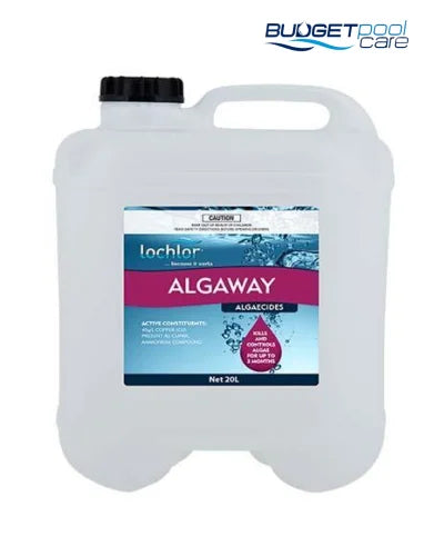 ALGAWAY ALGAECIDE LO-CHLOR 20L - Budget Pool Care