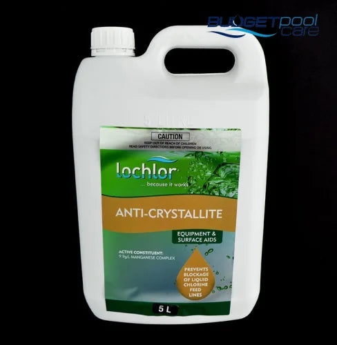ANTI CRYSTALLITE LO-CHLOR 5L - Budget Pool Care