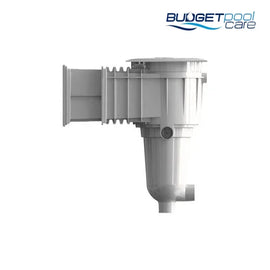 Apa Skimmer Box For Fibreglass Pools W/Extended Lip Rear And Bottom Entry White Skimmer Boxes
