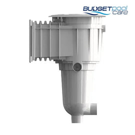 Apa Skimmer Box For Fibreglass Pools W/Standard Lip Rear And Bottom Entry White Skimmer Boxes