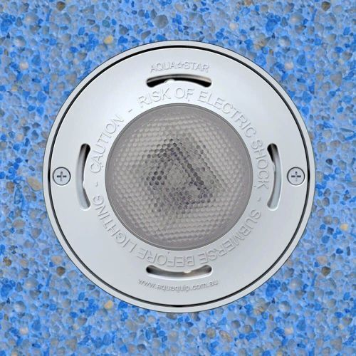 Aqua-Quip Evo2 Pro RGB+W LED InstaTouch Program Niche Pool Light – Concrete – 40m Cable