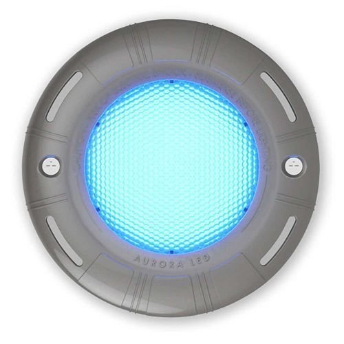 Aqua-Quip Aurora LED Pool Light – Concrete – Blue – 20m Cable