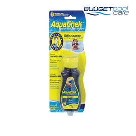 Aquachek Free Chlorine Swimming Pool Test Strips (4-In-1 Strips) Water Testing