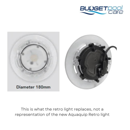 Aquaquip Retro Fit To Suit Astral Slx Delta Arc & Zodiac Lumipower Concrete Fiberglass