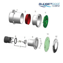 Aquastar Halogen Light Parts - Budget Pool Care