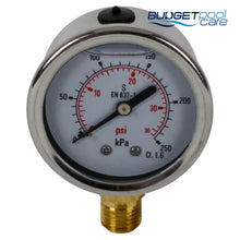 Load image into Gallery viewer, Astral Pressure Gauge - Liquid Filled - Budget Pool Care
