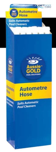 Aussi Gold Autometre Hose 1M White Type A (Suits Hayward Cleaners) | 24Pcs Vacuum Hoses