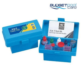 Aussie Gold 4 In 1 Test Kit (Chlorine Ph Acid Alkalinity) Water Testing