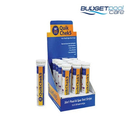 Aussie Gold 5 In 1 Test Strips (Quik Chek) X 12 Packets Water Testing