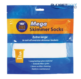 Aussie Gold Mega Skimmer Socks - Pack of 5 - Budget Pool Care