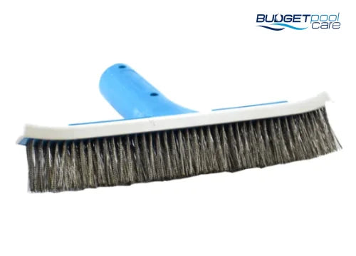 Aussie Gold Pool Algae Brush 10 Inch/25Cm (Stainless Steel Bristles) Cleaning Equipment