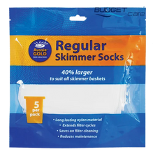 Load image into Gallery viewer, Aussie Gold Regular Skimmer Socks - Pack of 5 - Budget Pool Care