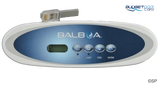 Balboa VL260 4 ButtonOval Topside Panel   LCD   Jets, Light, Down, Up