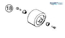 Load image into Gallery viewer, Bottom Wheel Bearing &amp; Stud - Pair MK602597 - Budget Pool Care