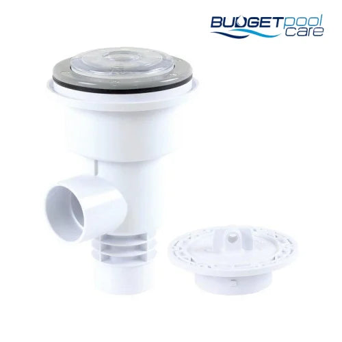 BUBBLER BODY ASSY CMP BW 4" F/GLASS GREY - Budget Pool Care