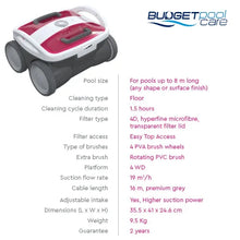 Load image into Gallery viewer, Bwt B100 Robotic Pool Cleaner