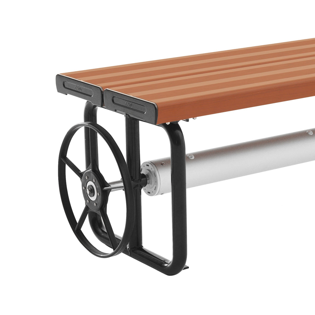 Daisy Under Bench Pool Rollers