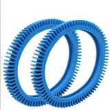 The Pool Cleaner , Hayward XL Cleaner Blue Tyre 2 Pack - Without Hump - Aftermarket Suits AquaNaut, Swimclear ATV