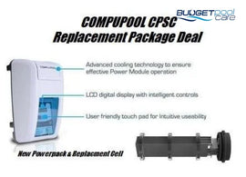 CompuPool CPSC Salt Water Chlorinator-Salt Water Chlorinator-CompuPool-CPSC 16 Package-Budget Pool Care