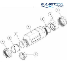 Compupool Infinity Cell Module Spares-Genunie Cell-CompuPool-2. Union O'Ring-Budget Pool Care