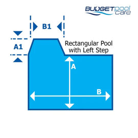 Daisy Solar Pool Cover 525 Micron Aus Made 4M-5M Length