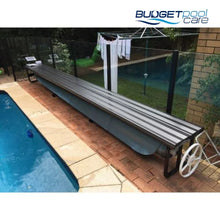 Load image into Gallery viewer, Daisy Under Bench Roller (Powered)- Charcoal Shimmer Daisy Pool Rollers