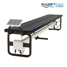Load image into Gallery viewer, Daisy Under Bench Roller (Powered)- Charcoal Shimmer Daisy Pool Rollers