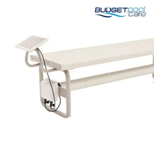Load image into Gallery viewer, Daisy Under Bench Roller (Powered)- Clear Anodised Daisy Pool Rollers
