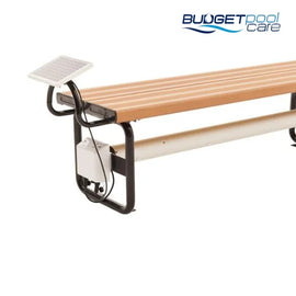 Daisy Under Bench Roller (Powered)- Light Oak Daisy Pool Rollers