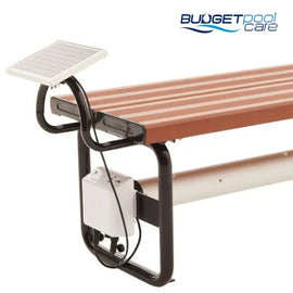 Daisy Under Bench Roller (Powered)- Western Red Cedar Daisy Pool Rollers