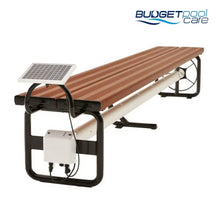 Load image into Gallery viewer, Daisy Under Bench Roller (Powered)- Western Red Cedar Daisy Pool Rollers