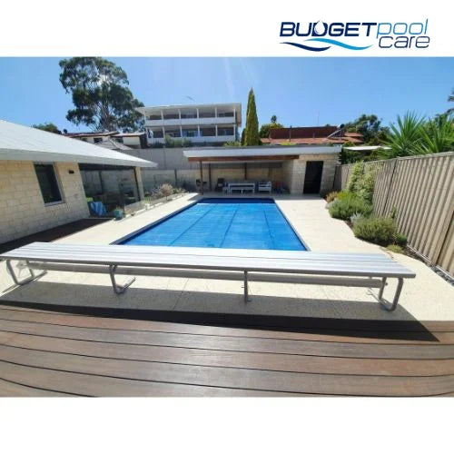 Daisy Under Bench Roller (Standard) - Clear Anodised Daisy Pool Rollers
