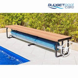 Daisy Under Bench Rollers   Light Oak
