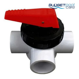 Davey 40Mm 3 Way Teflon Valve Fittings And Valves