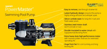 Load image into Gallery viewer, Davey Powermaster® Pm4503 3 Phase Fixed Speed Pool Pump (2.3Hp) Pumps