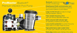 Davey Promaster® Premium Variable Speed Drive Pm400Bt (Vsd400) Pool Pump With Bluetooth Pumps