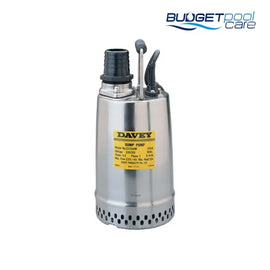 Davey Sump Pump- Double Case Submersible Pumps With Manual Switch Davey Pumps