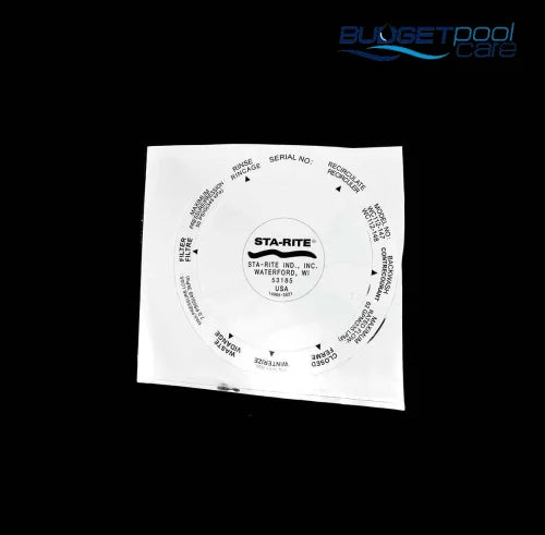 DECAL STA RITE MPV - Budget Pool Care