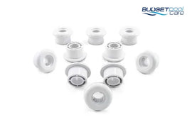 DEGA FLIP HOSE 20MM WHITE BUTT - Budget Pool Care